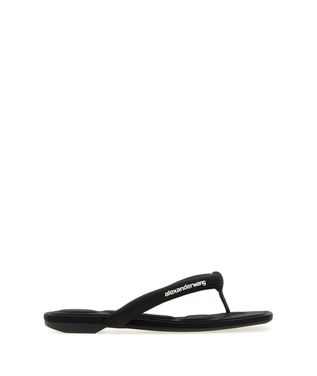 ALEXANDER WANG Черные шлепанцы, фото 1