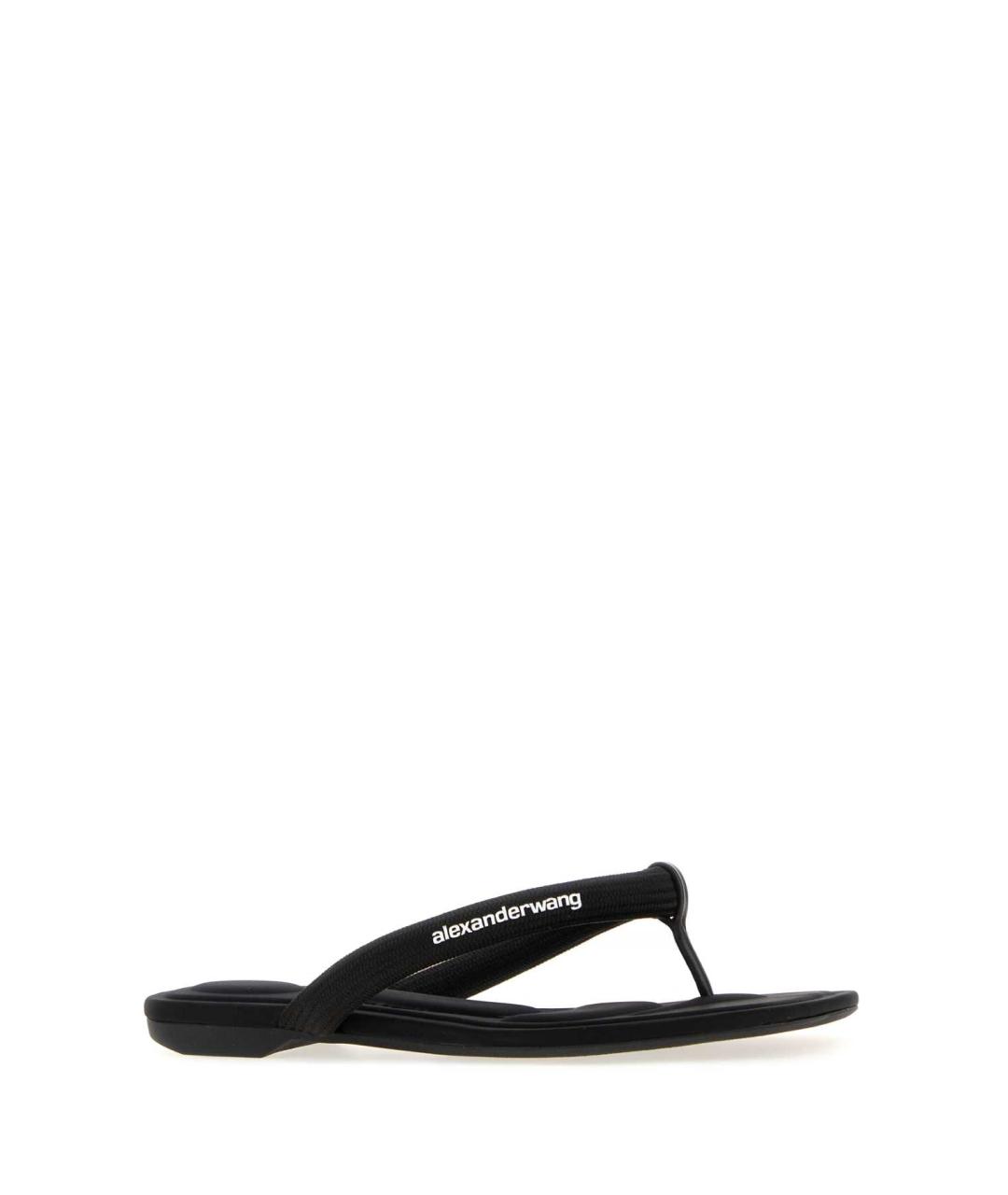 ALEXANDER WANG Черные шлепанцы, фото 2