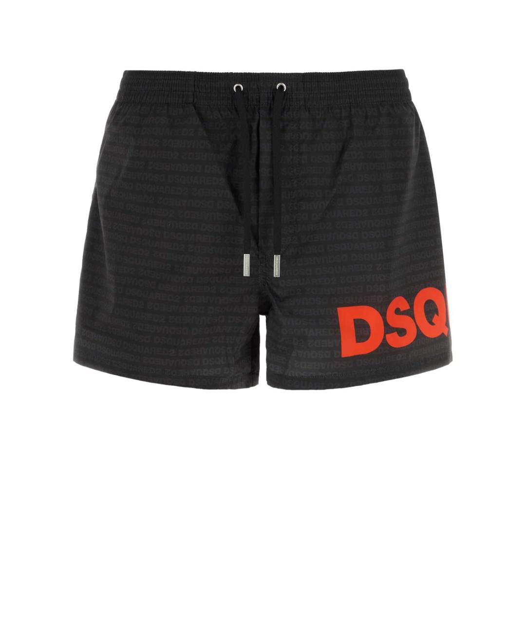 DSQUARED2 Черные полиэстеровые плавки, фото 1