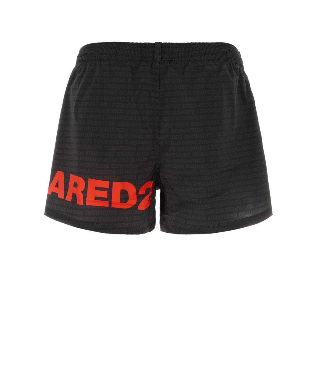 DSQUARED2 Черные полиэстеровые плавки, фото 2