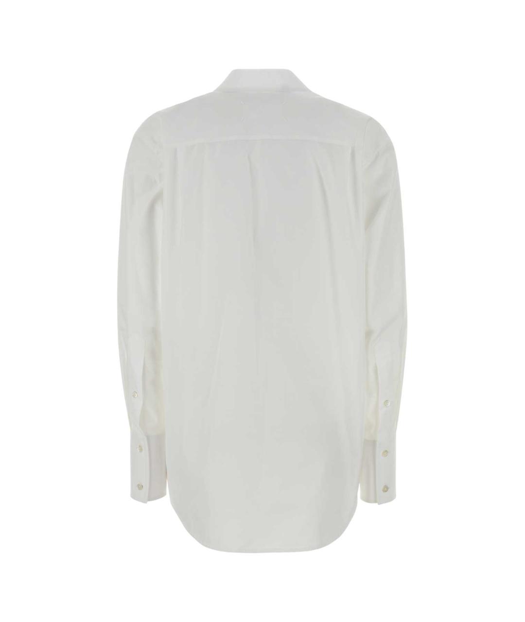 MAISON MARGIELA Белая хлопковая рубашка, фото 2