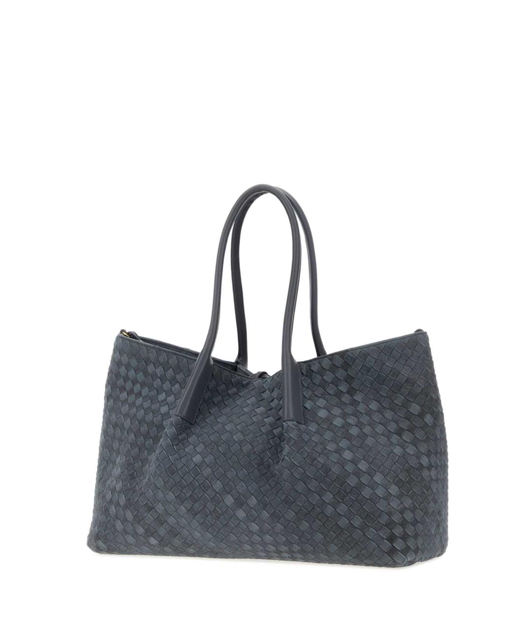 BOTTEGA VENETA Замшевая сумка с короткими ручками, фото 2