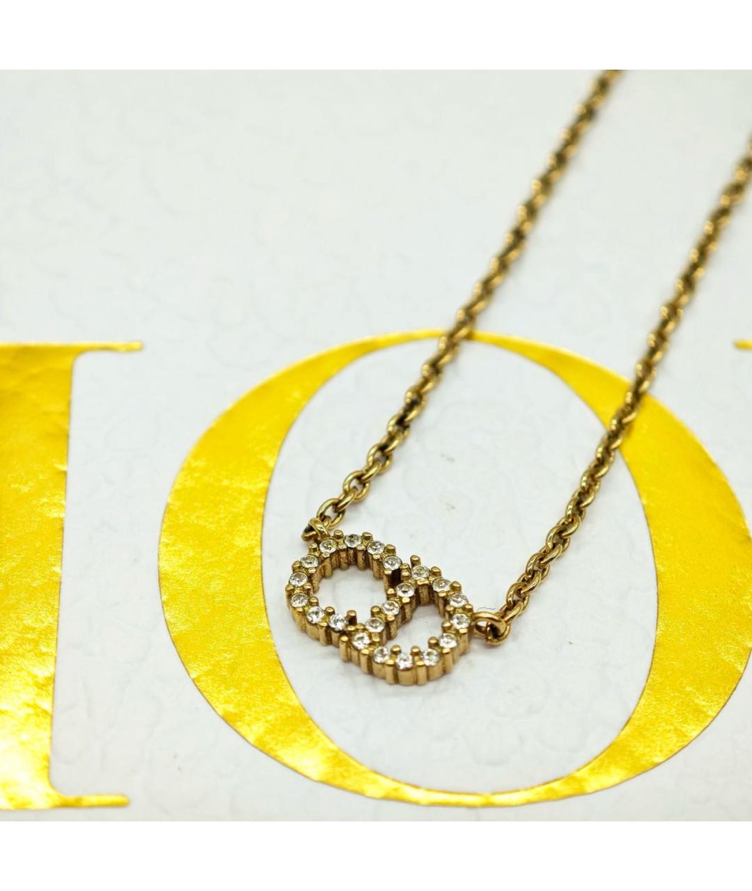 CHRISTIAN DIOR Золотое колье, фото 2