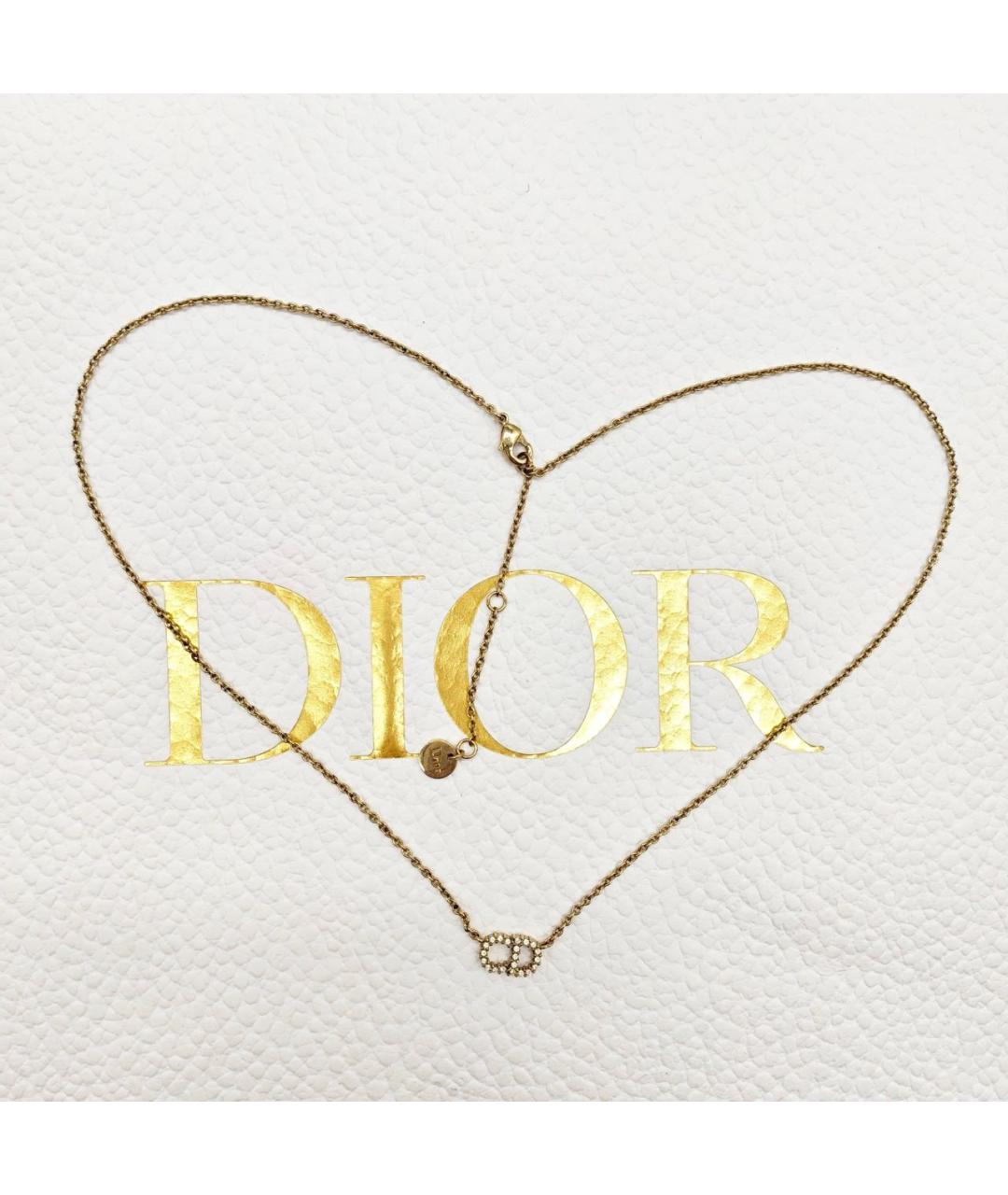 CHRISTIAN DIOR Золотое колье, фото 4