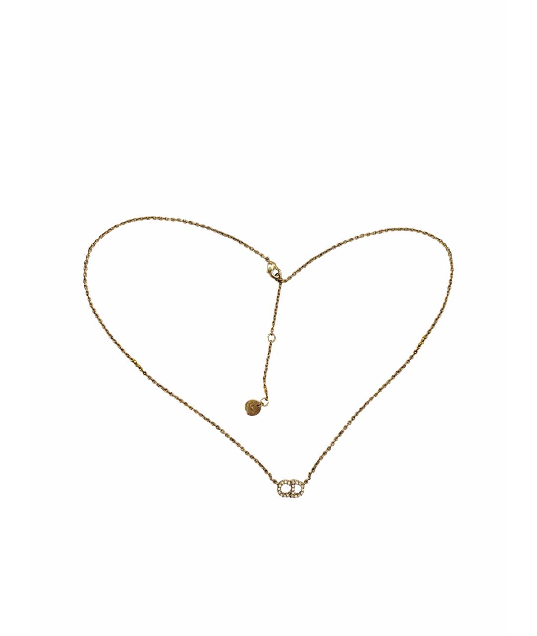 CHRISTIAN DIOR Золотое колье, фото 1