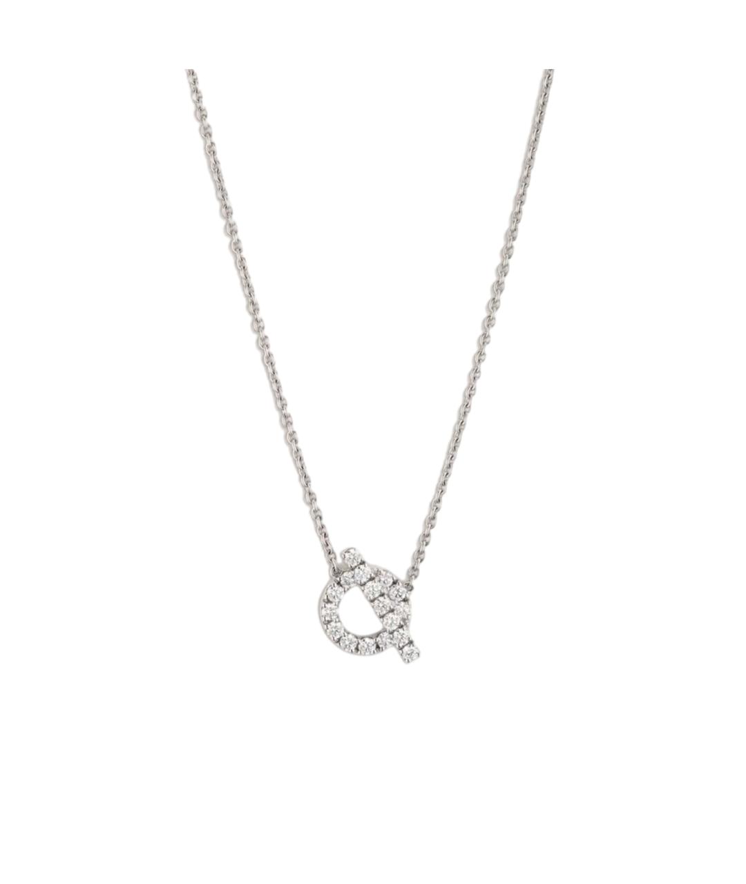 HERMES Серебряная подвеска из белого золота, фото 6