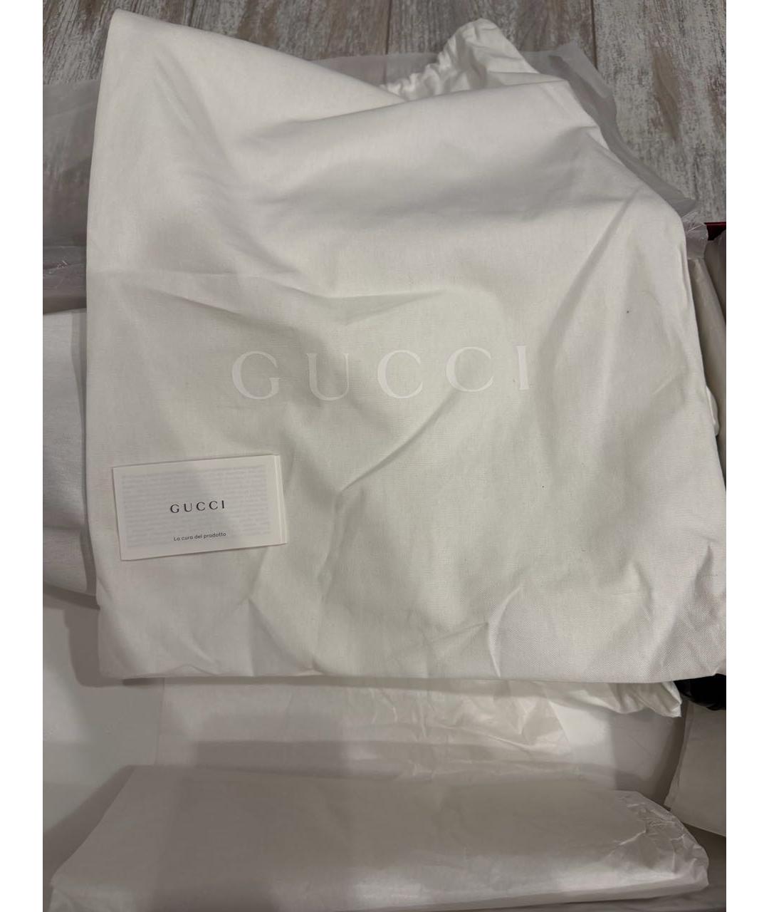 GUCCI Черные сапоги из лакированной кожи, фото 5