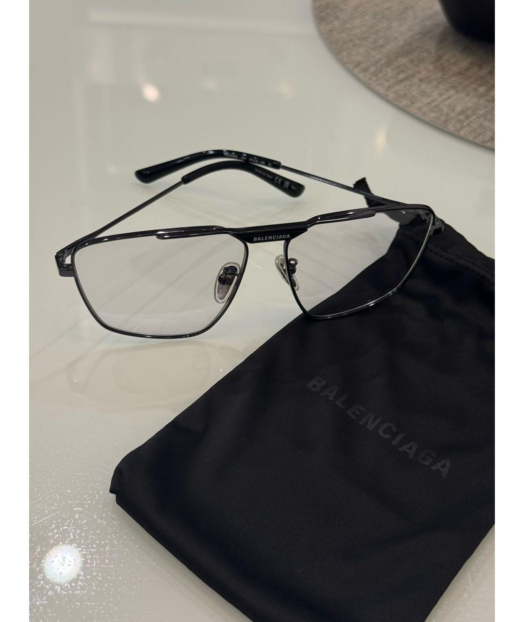 BALENCIAGA Черные солнцезащитные очки, фото 9