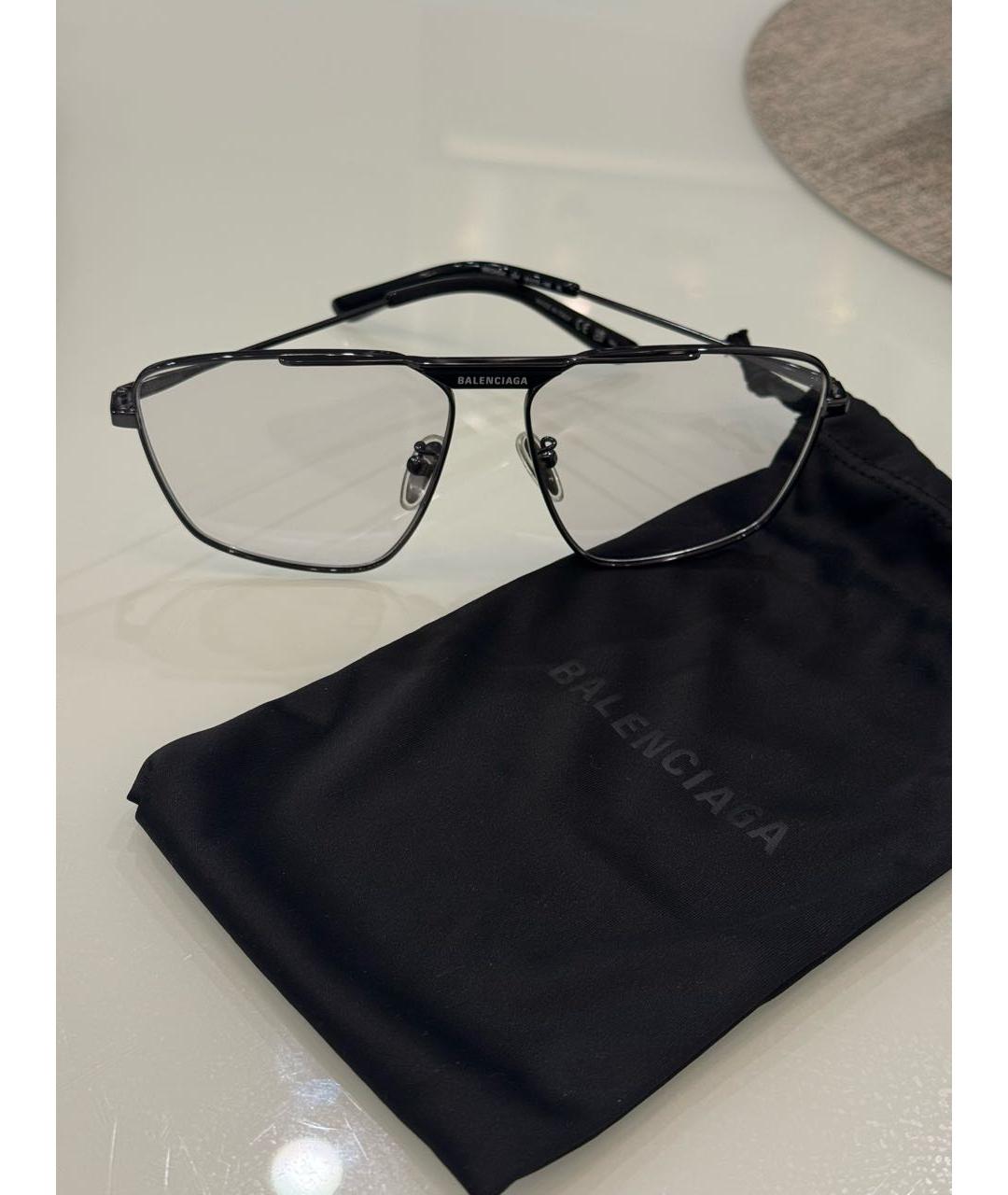 BALENCIAGA Черные солнцезащитные очки, фото 3