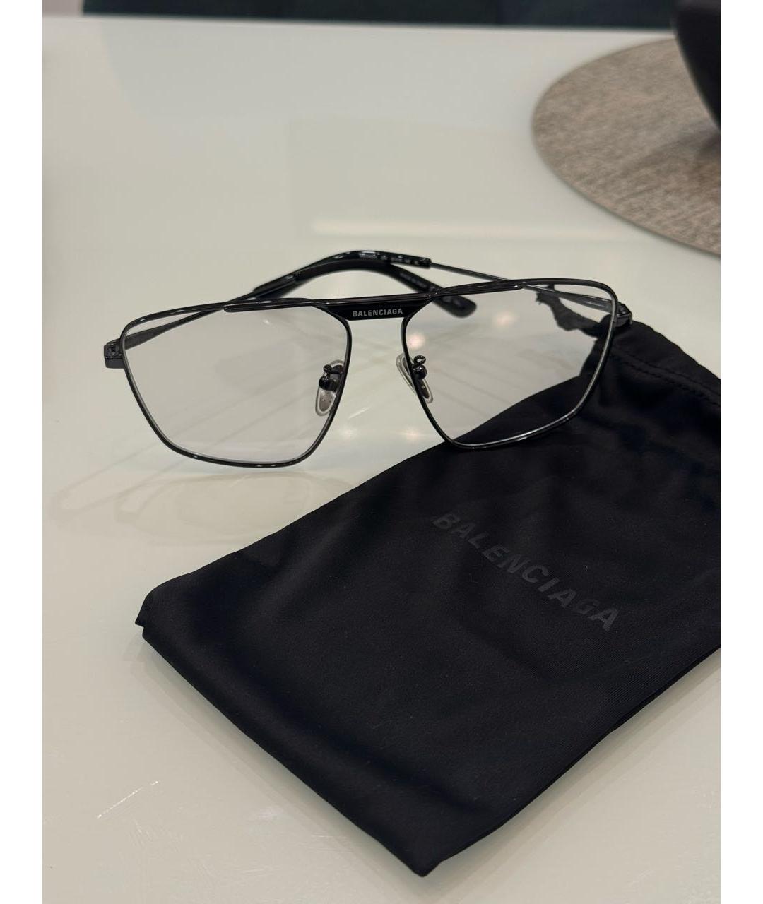 BALENCIAGA Черные солнцезащитные очки, фото 2