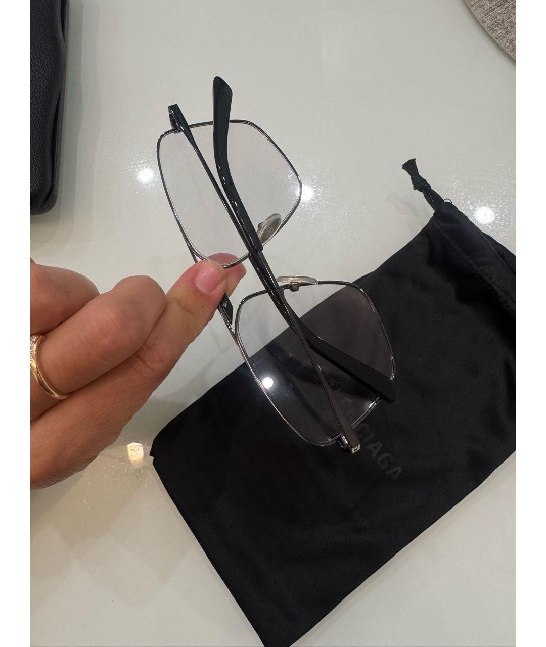 BALENCIAGA Черные солнцезащитные очки, фото 8