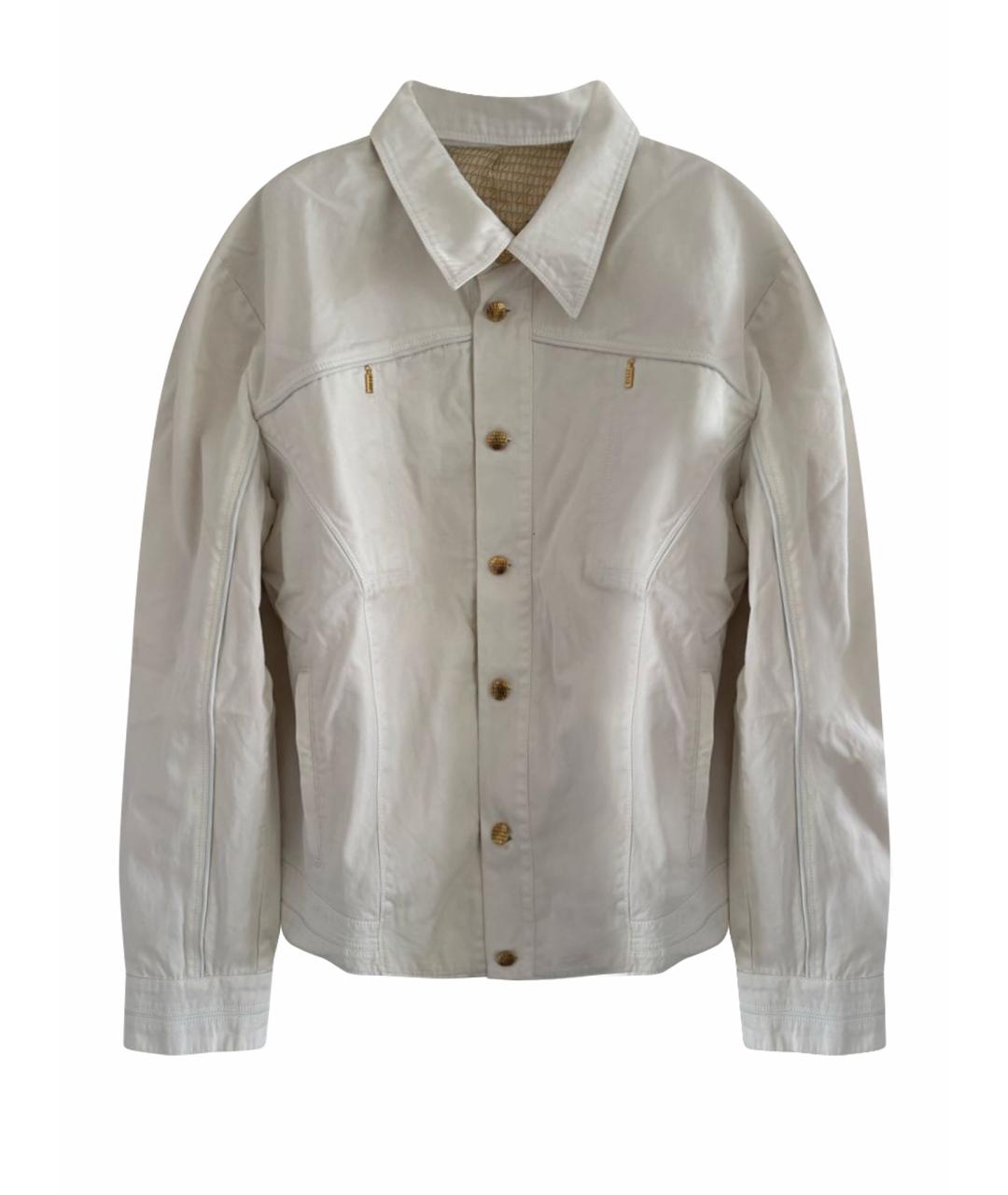 ZILLI Белая хлопковая куртка, фото 1