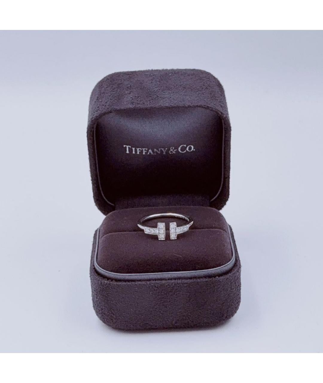 TIFFANY&CO Белое кольцо из белого золота, фото 2