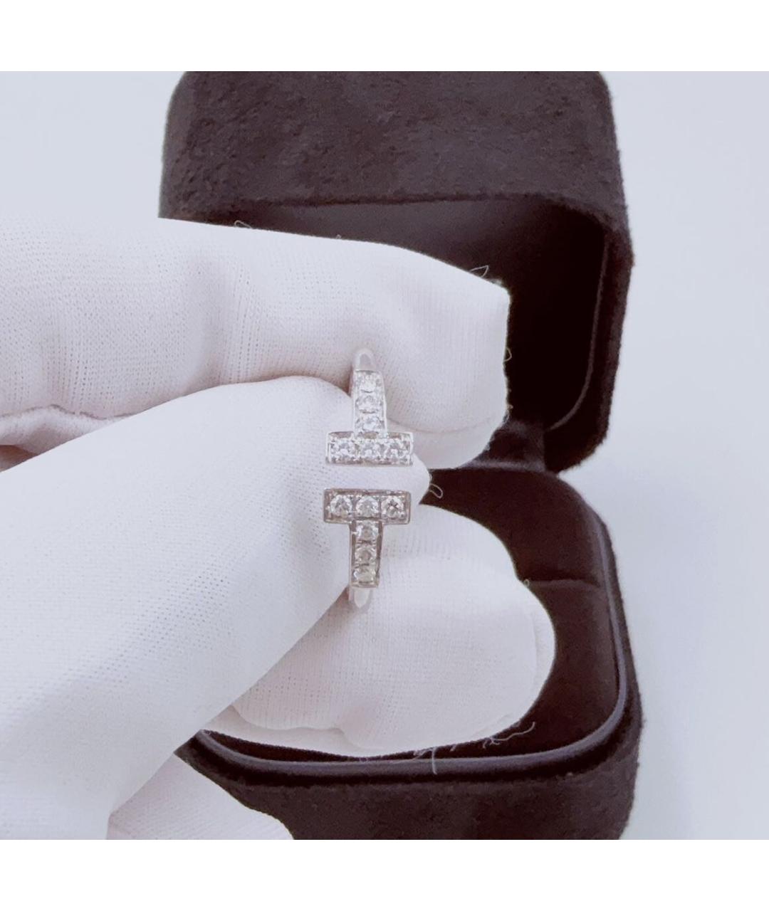 TIFFANY&CO Белое кольцо из белого золота, фото 4