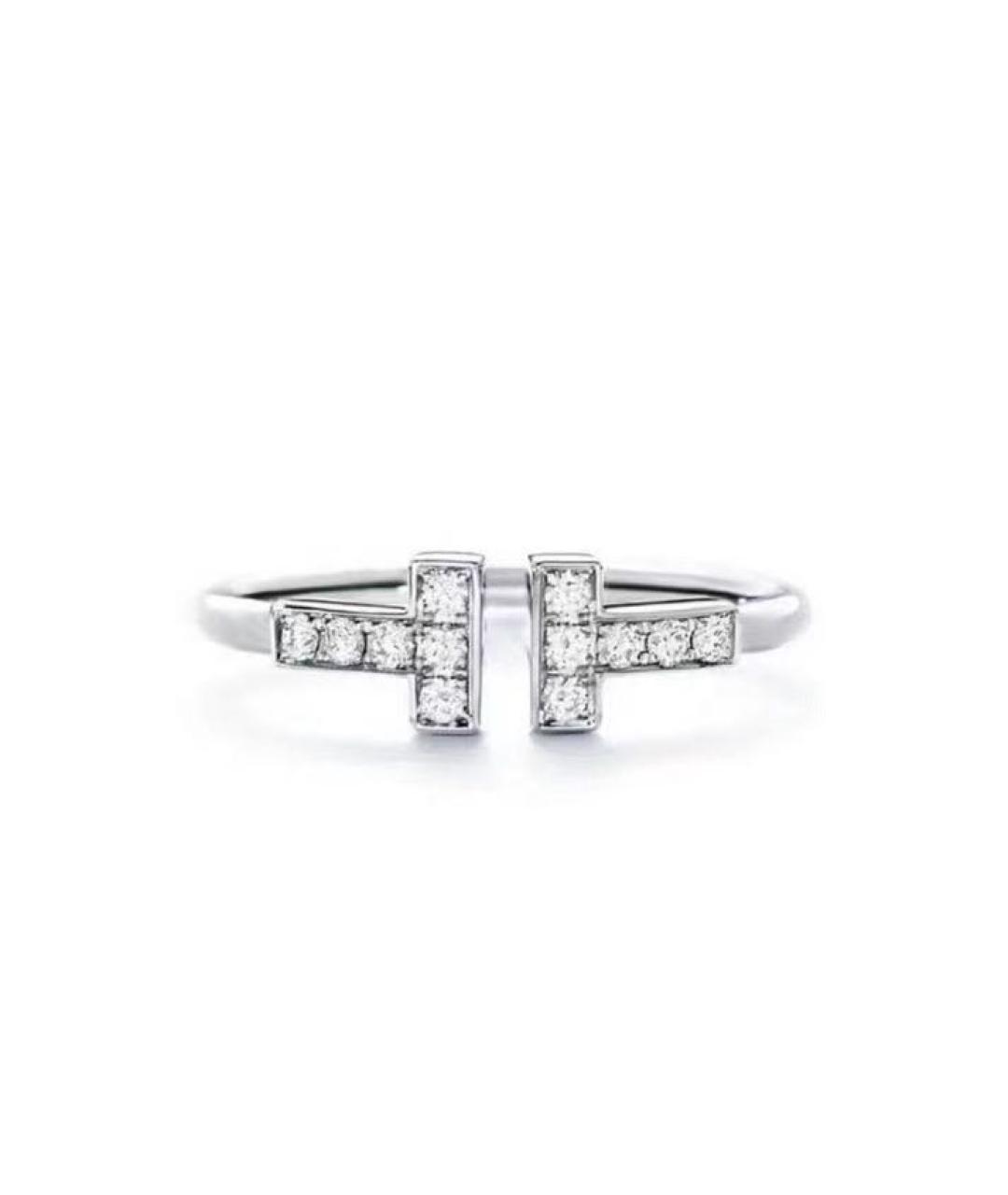 TIFFANY&CO Белое кольцо из белого золота, фото 6