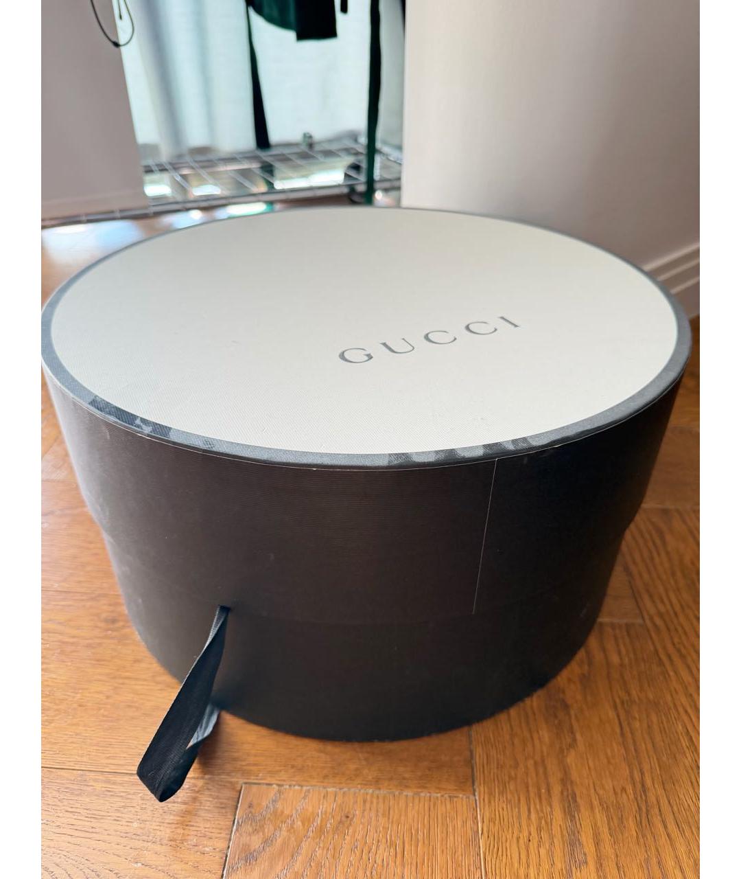 GUCCI Бежевая шляпа, фото 5