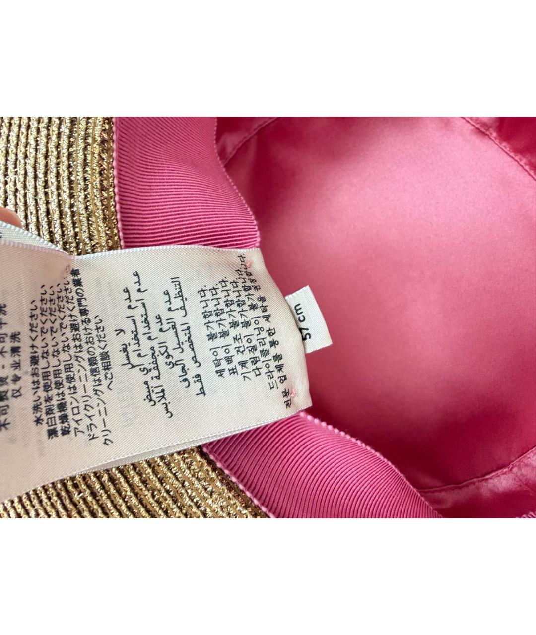 GUCCI Бежевая шляпа, фото 3