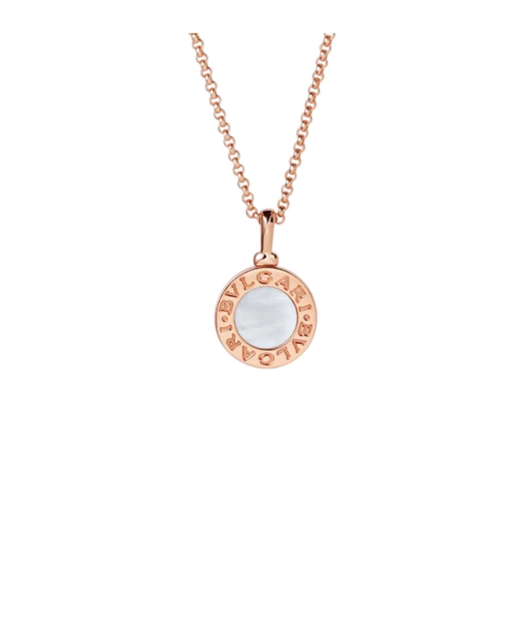 BVLGARI Золотое колье из розового золота, фото 6