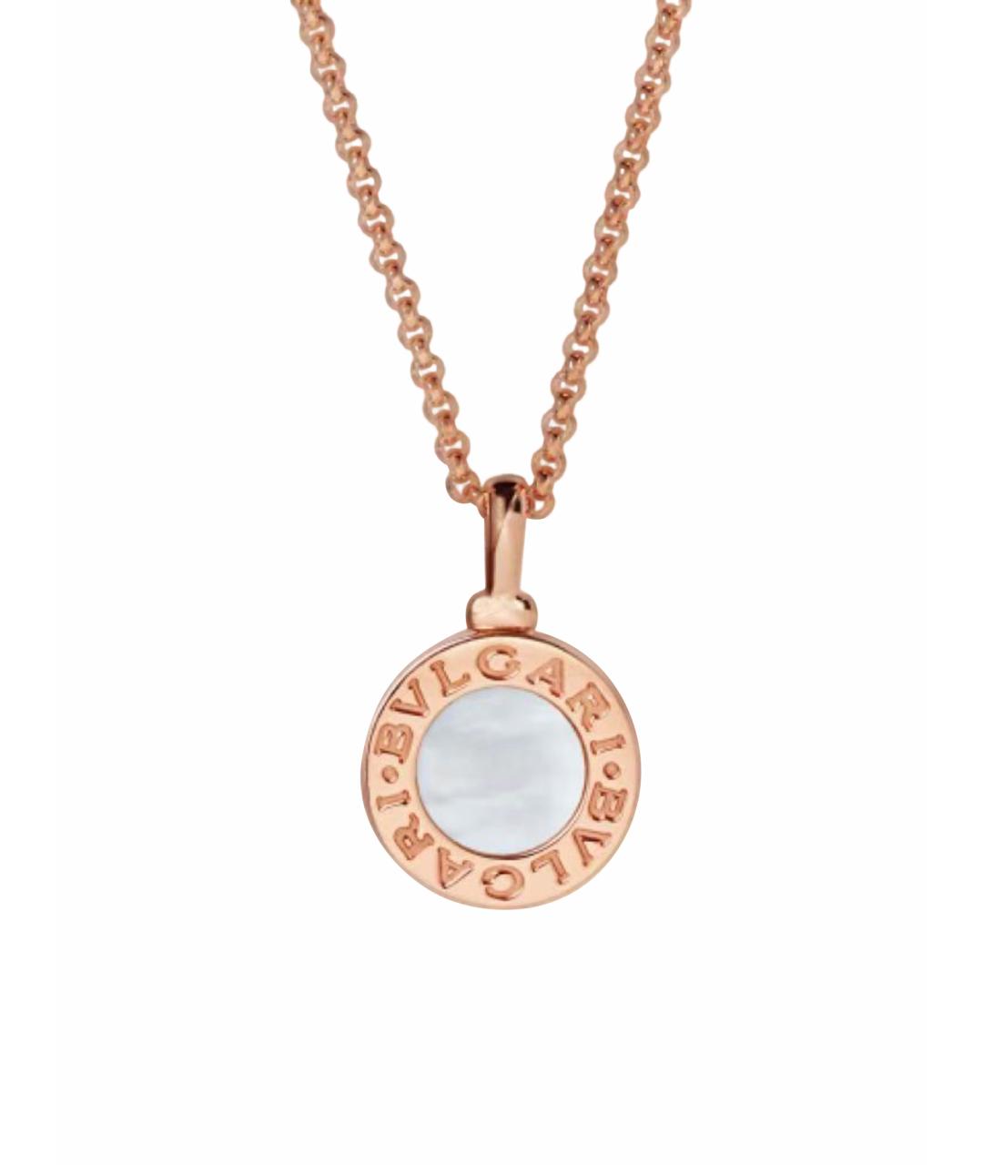 BVLGARI Золотое колье из розового золота, фото 1