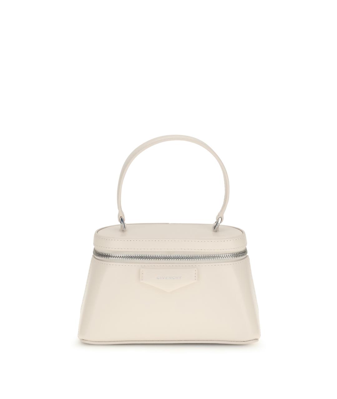 GIVENCHY Бежевая кожаная сумка через плечо, фото 1