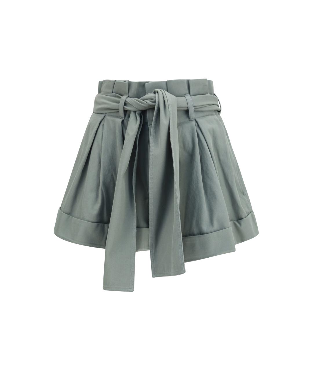 BALMAIN Бежевые хлопковые шорты, фото 1