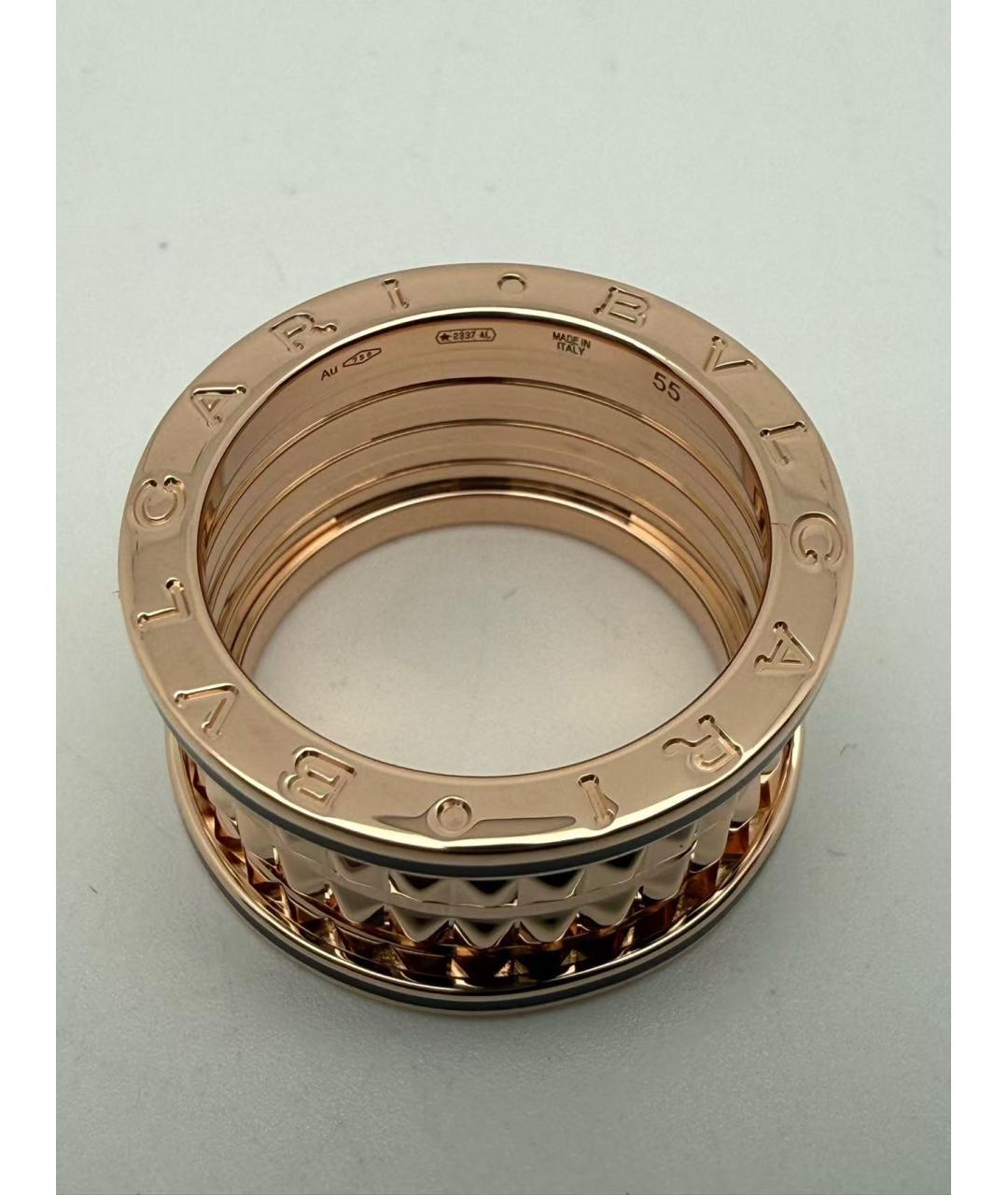 BVLGARI Золотое кольцо из розового золота, фото 5