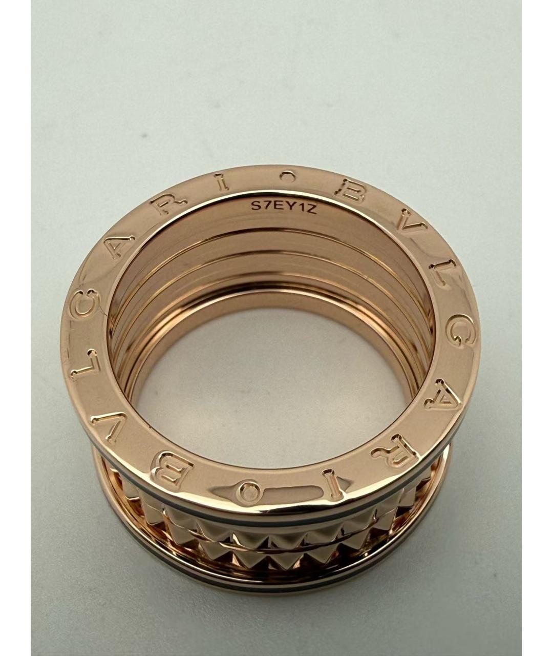 BVLGARI Золотое кольцо из розового золота, фото 6
