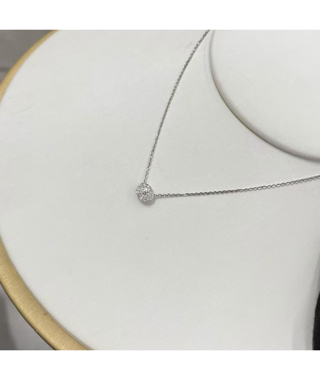 BVLGARI Серебряное колье из белого золота, фото 3