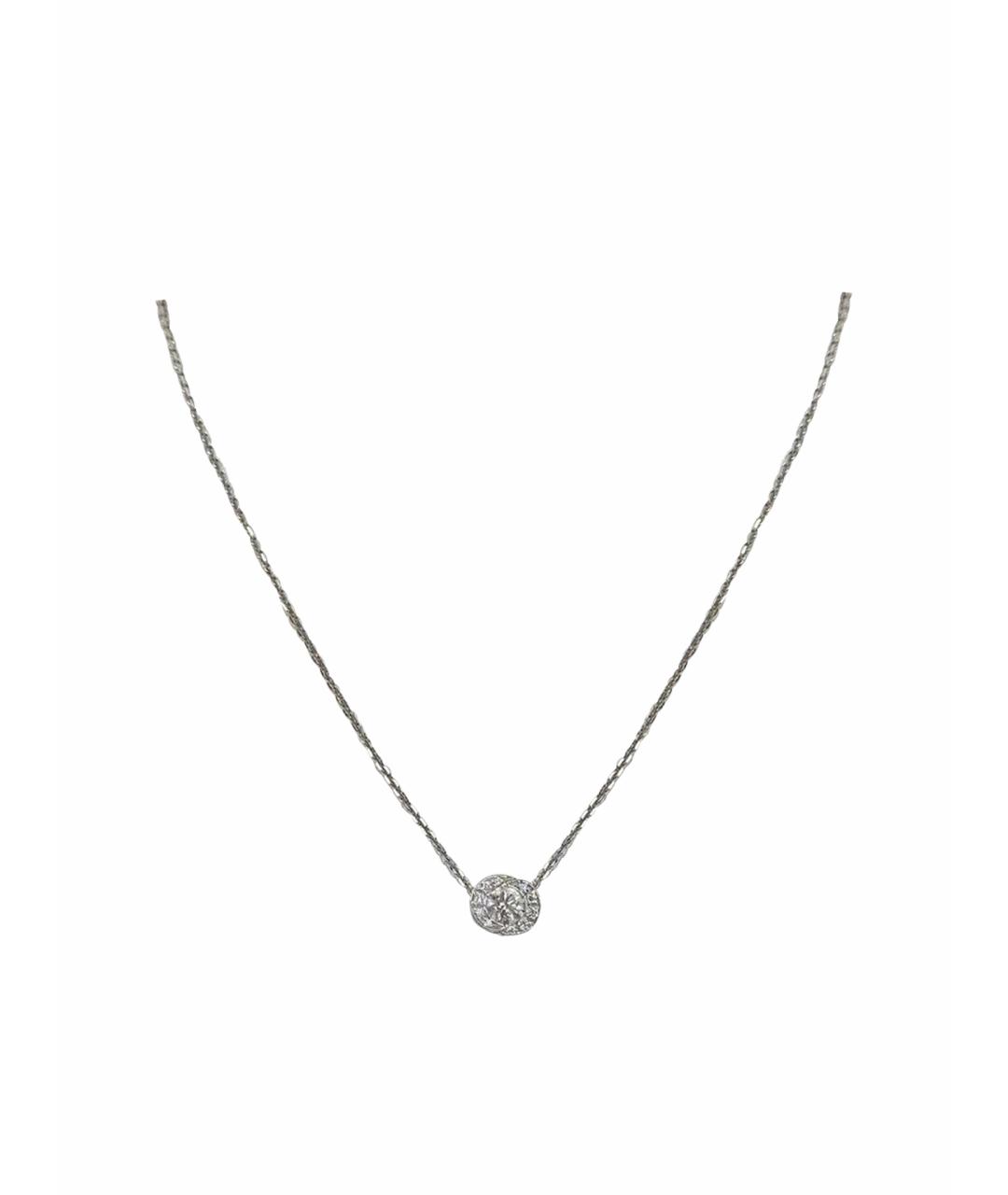 BVLGARI Серебряное колье из белого золота, фото 1