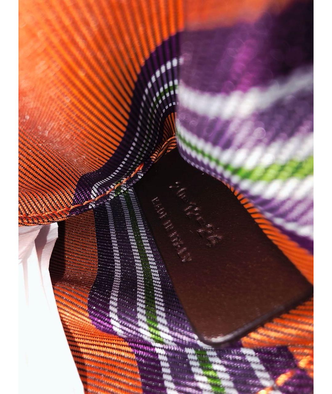 ETRO Коричневая кожаная поясная сумка, фото 7