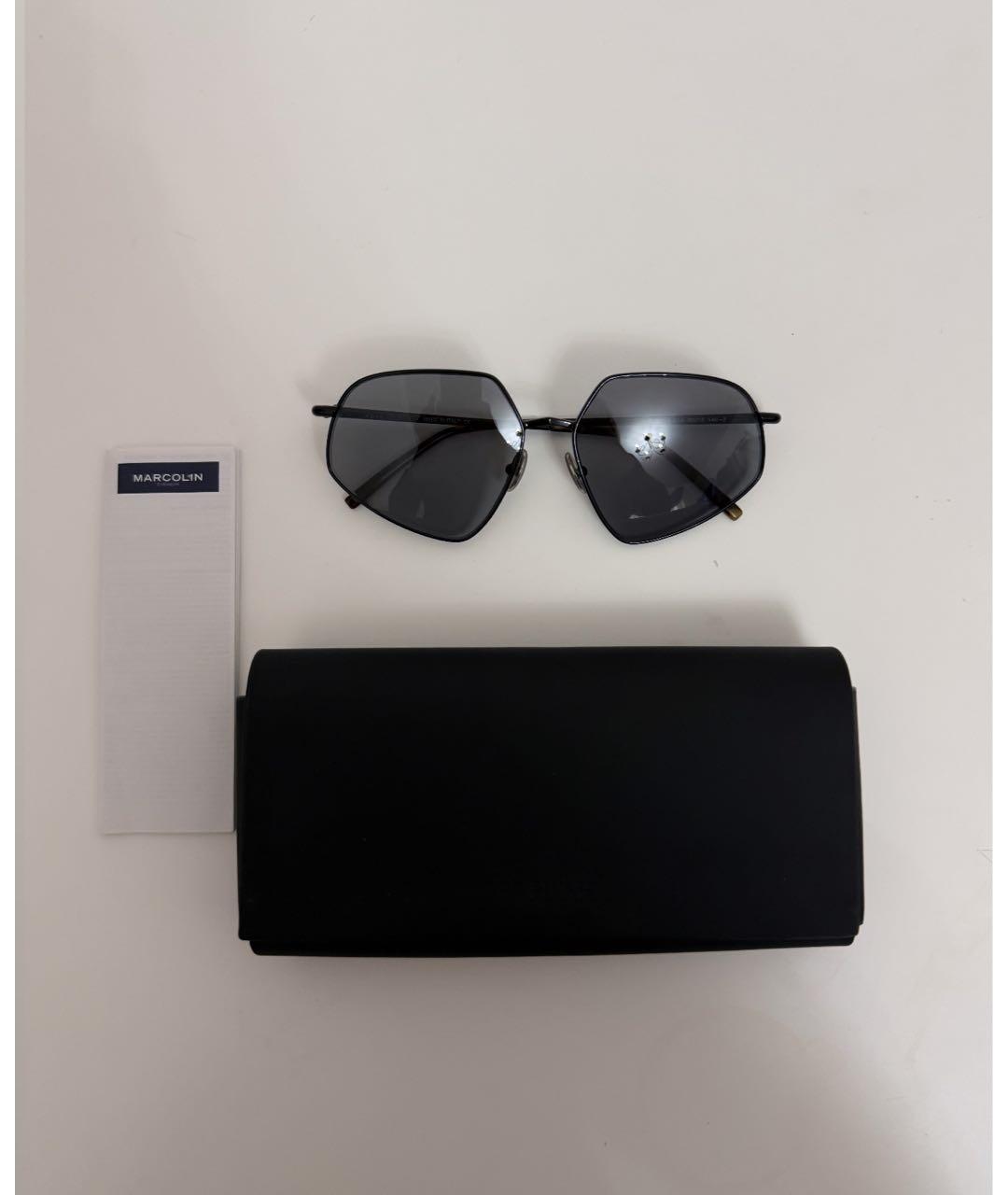 SPORTMAX Черные солнцезащитные очки, фото 2