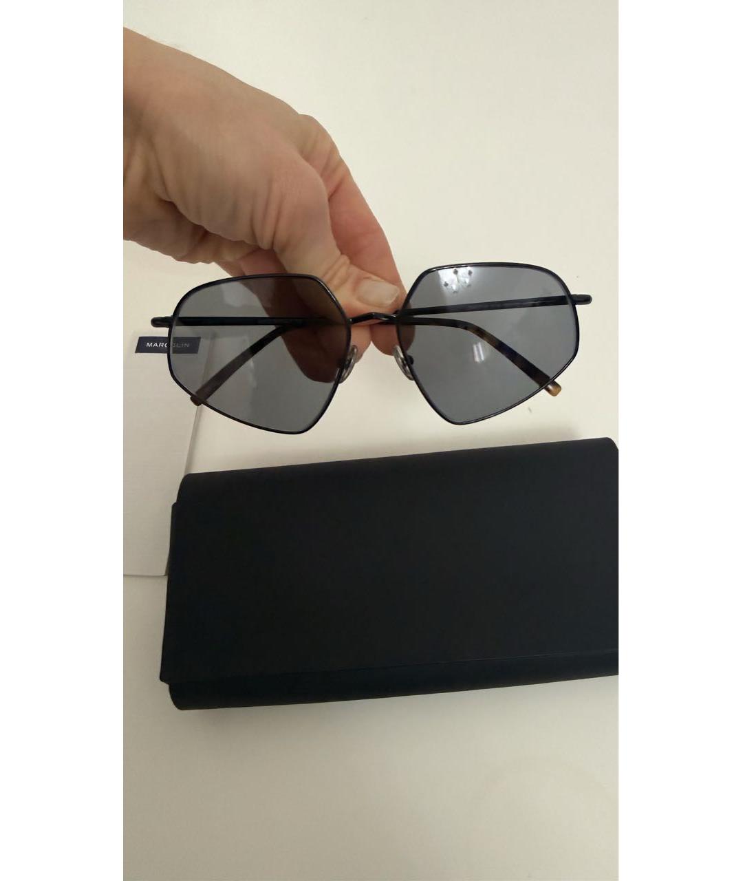 SPORTMAX Черные солнцезащитные очки, фото 4