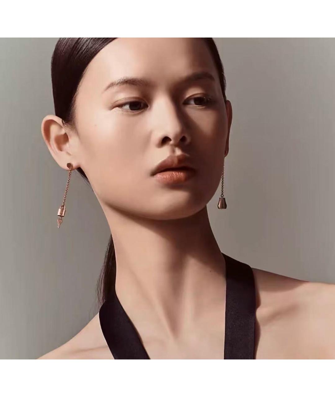 HERMES Золотые серьги, фото 5