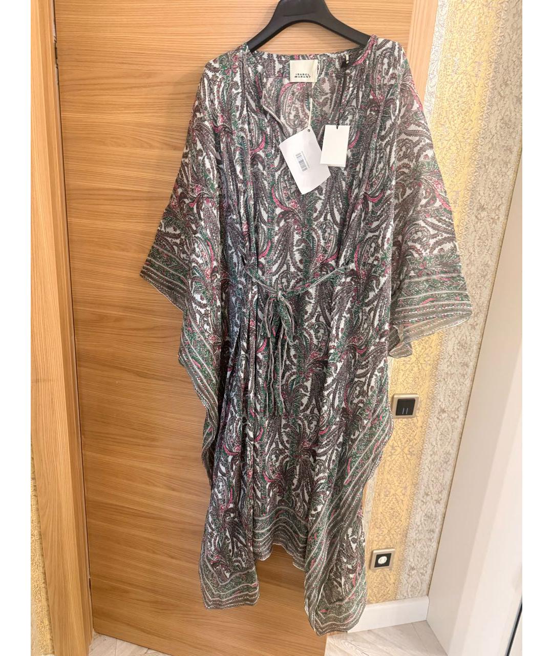 ISABEL MARANT Мульти хлопковый сарафан, фото 2