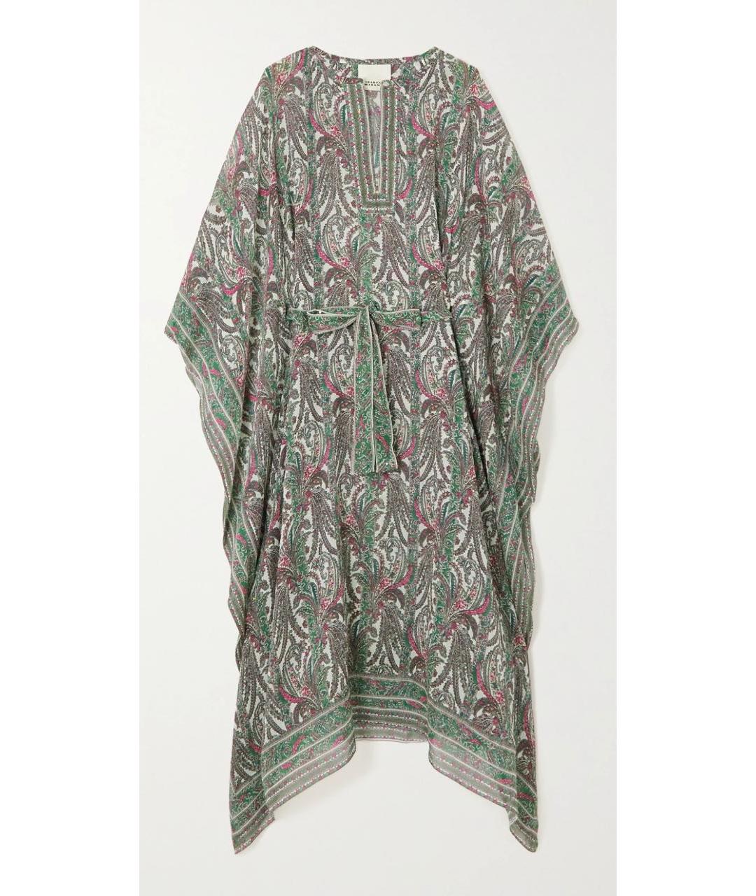 ISABEL MARANT Мульти хлопковый сарафан, фото 9