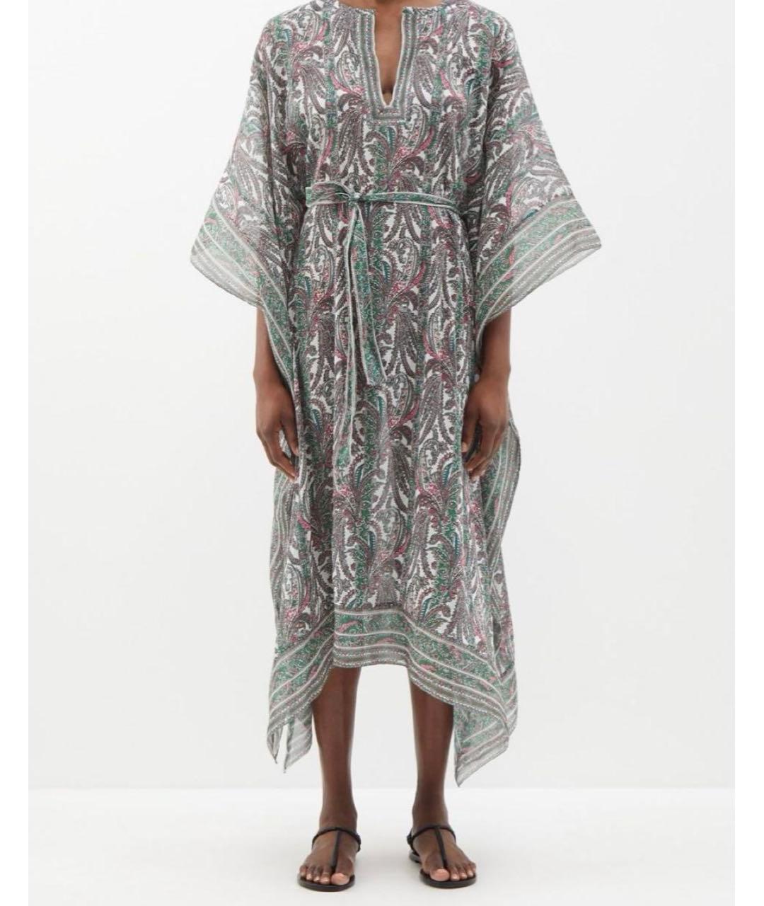 ISABEL MARANT Мульти хлопковый сарафан, фото 7