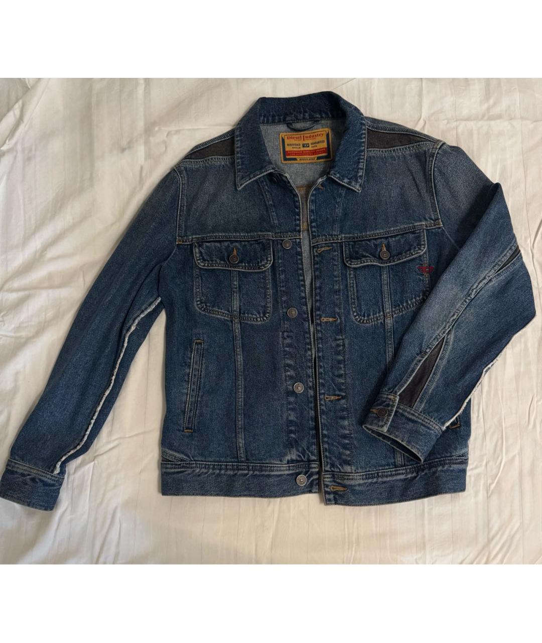 DIESEL Синяя деним куртка, фото 8