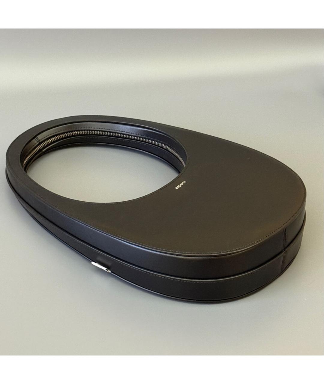 COPERNI Черная кожаная сумка через плечо, фото 7