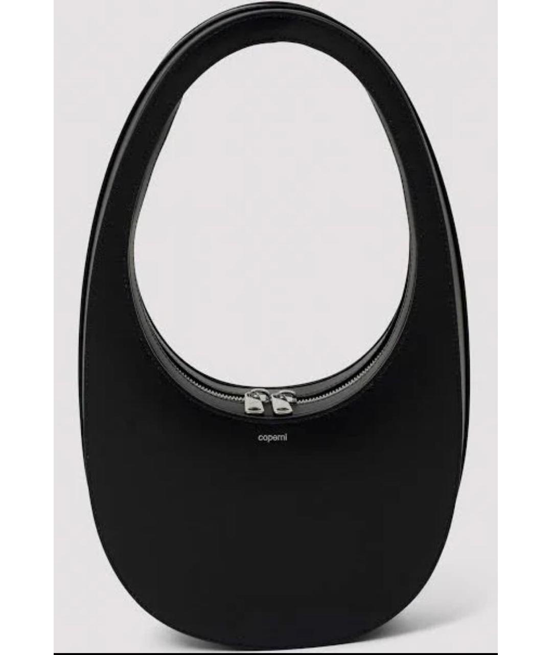 COPERNI Черная кожаная сумка через плечо, фото 9