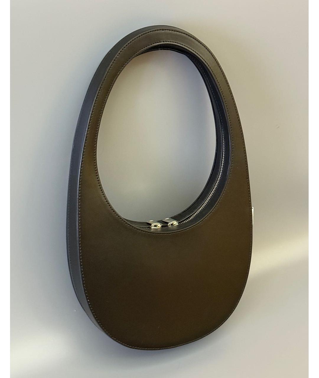 COPERNI Черная кожаная сумка через плечо, фото 3