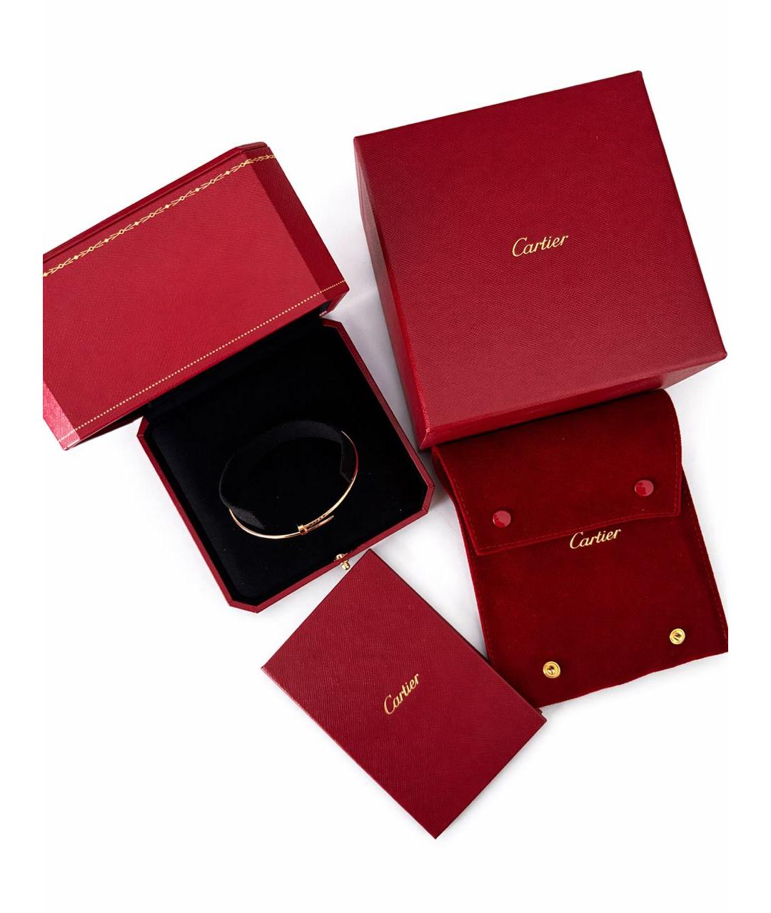 CARTIER Золотой браслет из розового золота, фото 3