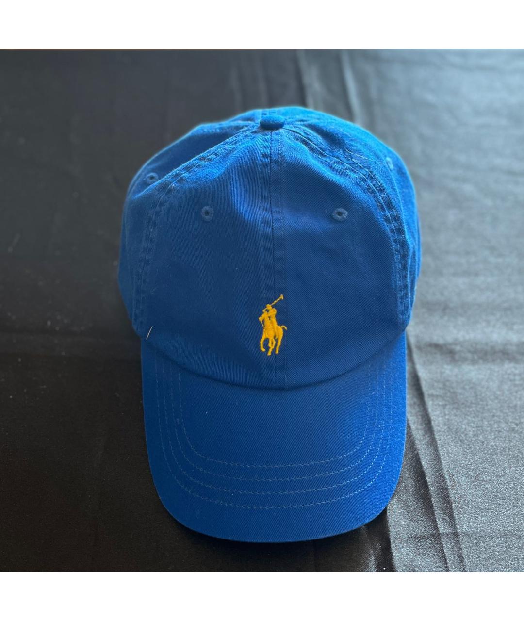 POLO RALPH LAUREN Синяя хлопковая кепка, фото 4