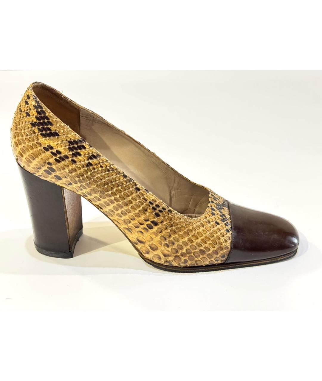 CHANEL Мульти туфли из экзотической кожи, фото 8