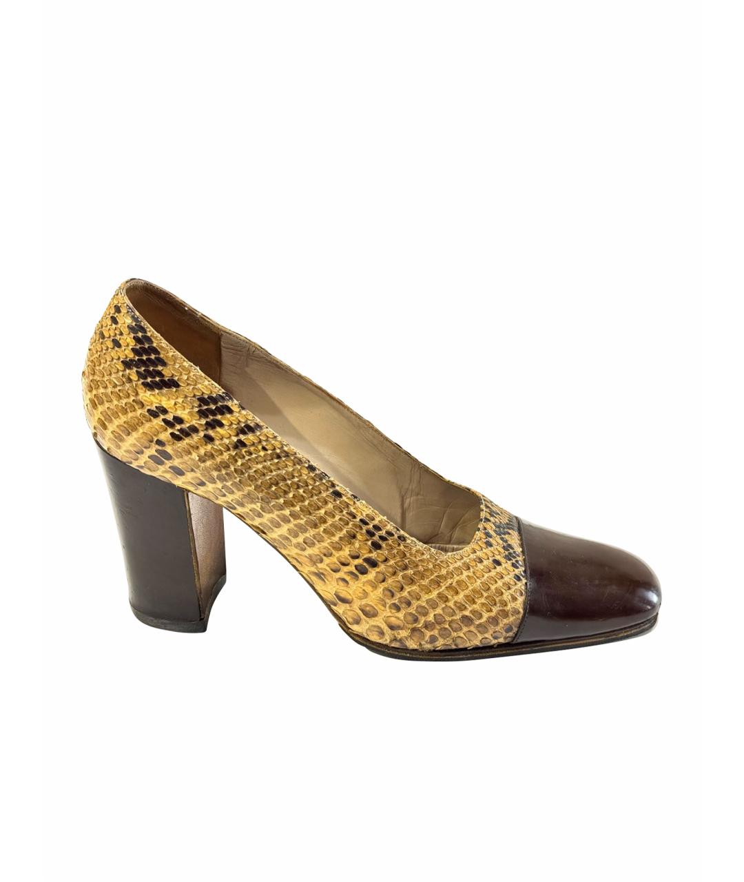 CHANEL Мульти туфли из экзотической кожи, фото 1