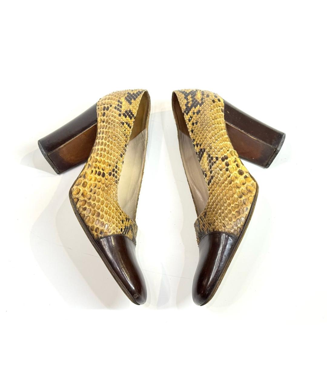 CHANEL Мульти туфли из экзотической кожи, фото 7