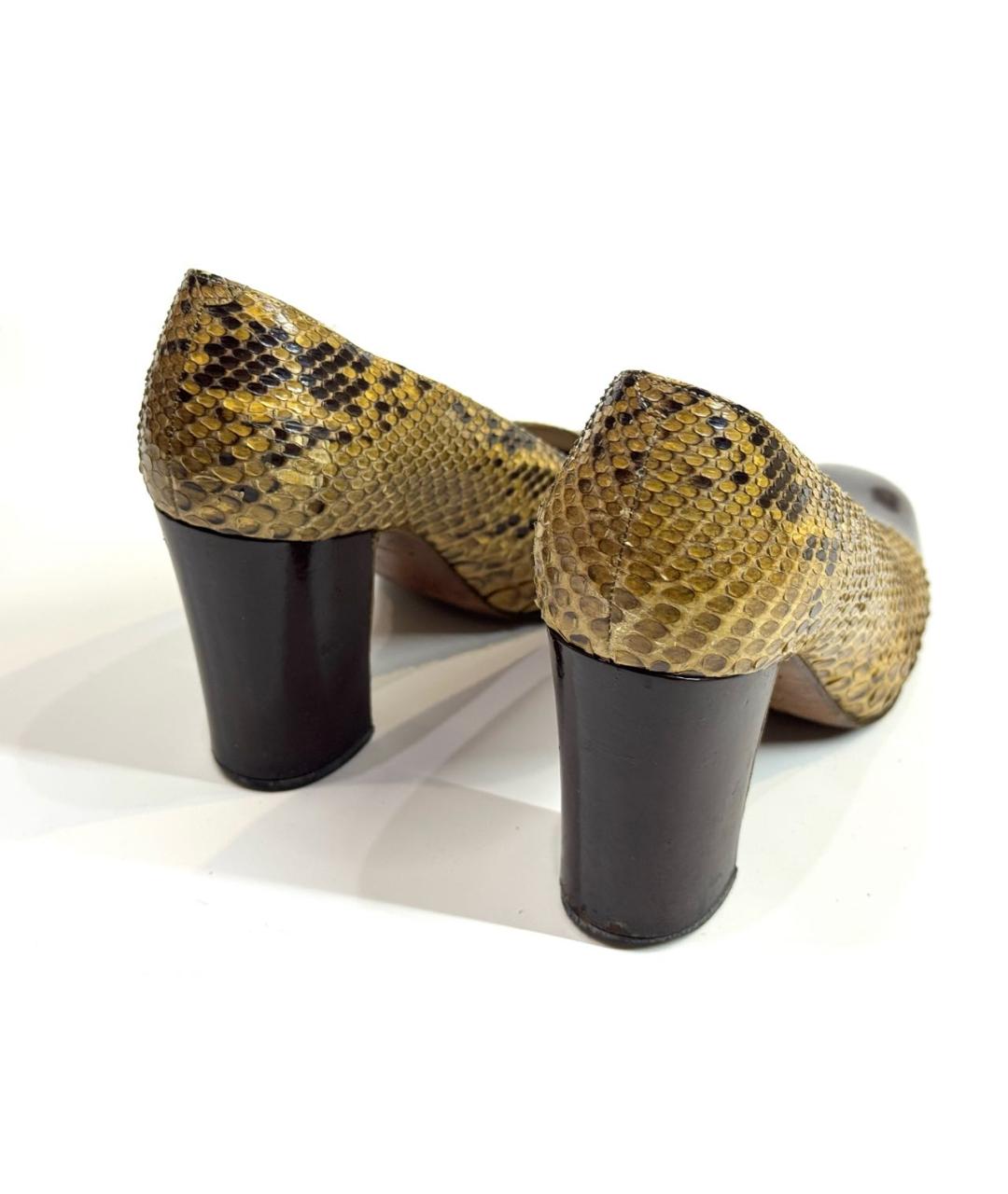 CHANEL Мульти туфли из экзотической кожи, фото 3