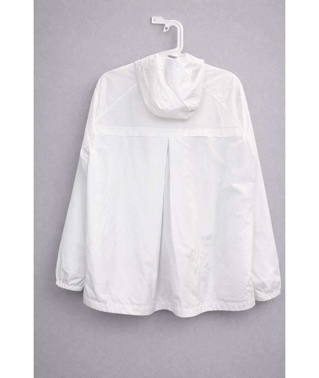 TOMMY HILFIGER Белая полиэстеровая куртка, фото 2