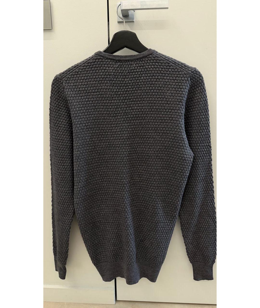 FALCONERI Серый шерстяной джемпер / свитер, фото 2