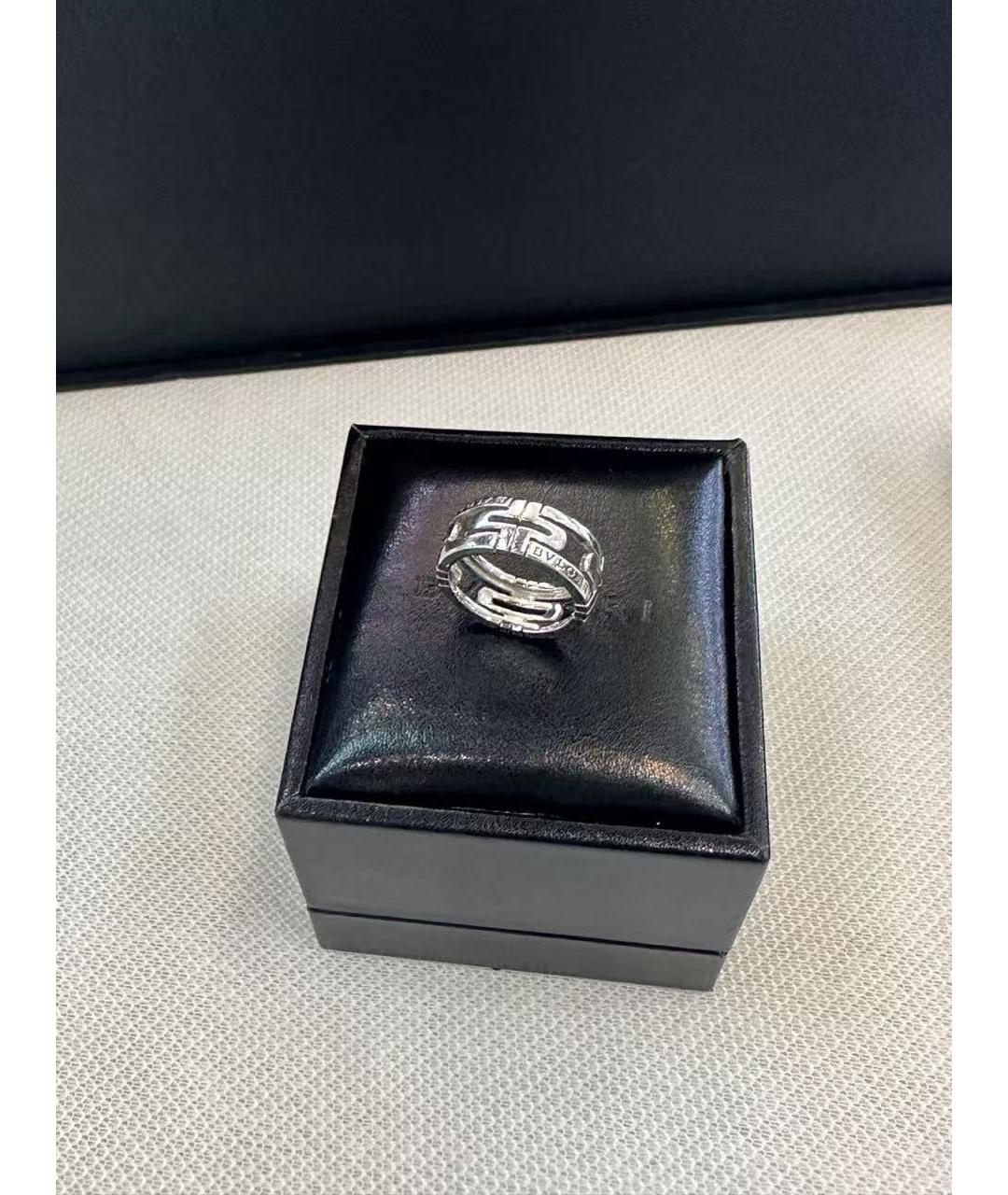 BVLGARI Серебряное кольцо из белого золота, фото 2