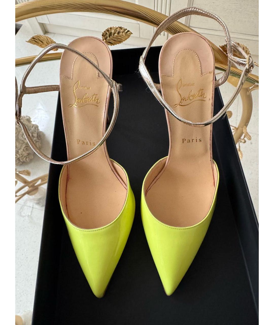 CHRISTIAN LOUBOUTIN Босоножки из лакированной кожи, фото 2